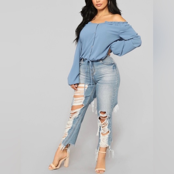 💫FASHION NOVA💫 Lady In Waiting Top - Picture 4 of 7